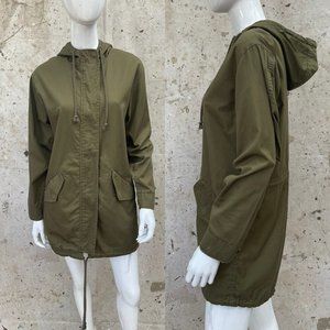 B.P. Nordstrom 100% Cotton Fishtail Parka Jacket, XS